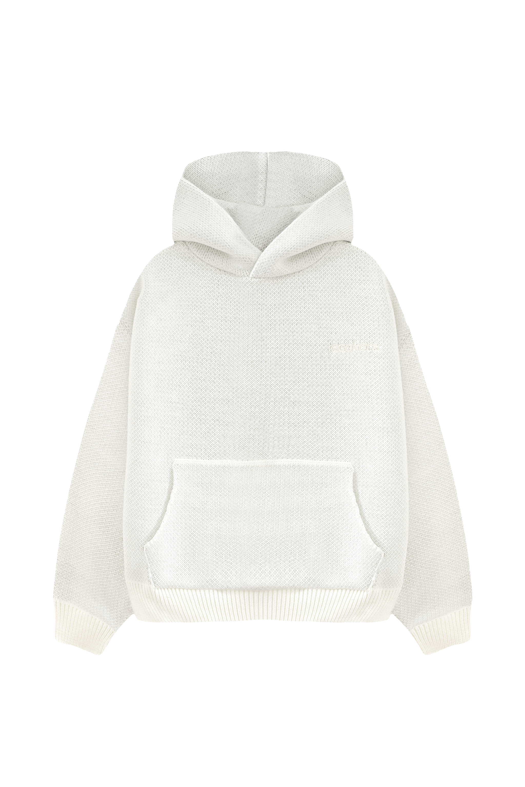 Seekers Knit Hoodie in Wisp